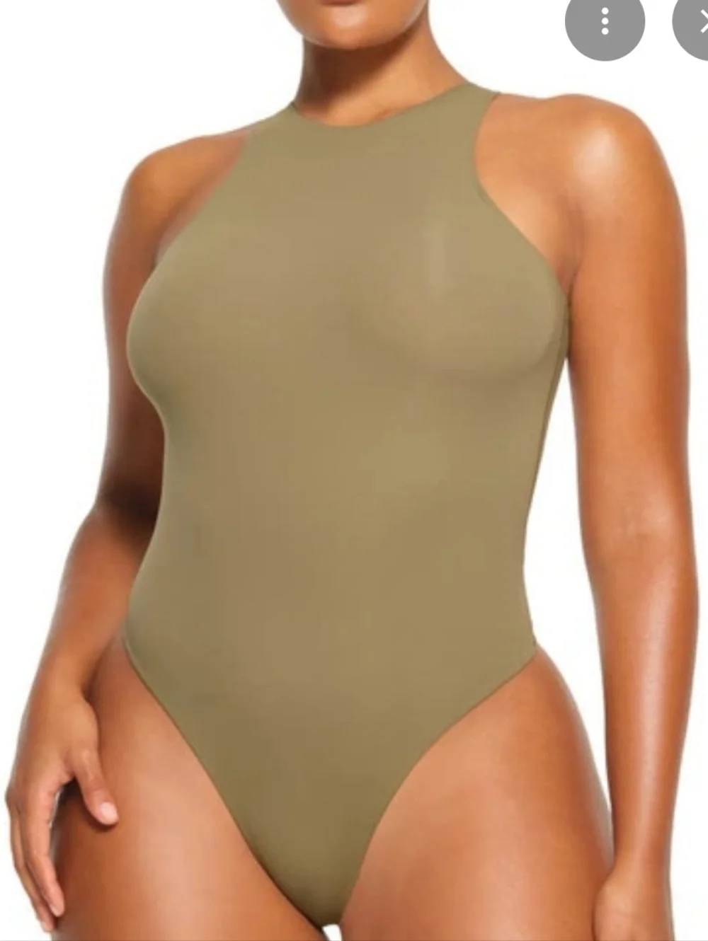NWOT SKIMS High-Neck Bodysuit - Picture 1 of 7